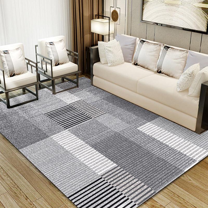 Minimalist Style Rug Living Room Modern Geometry