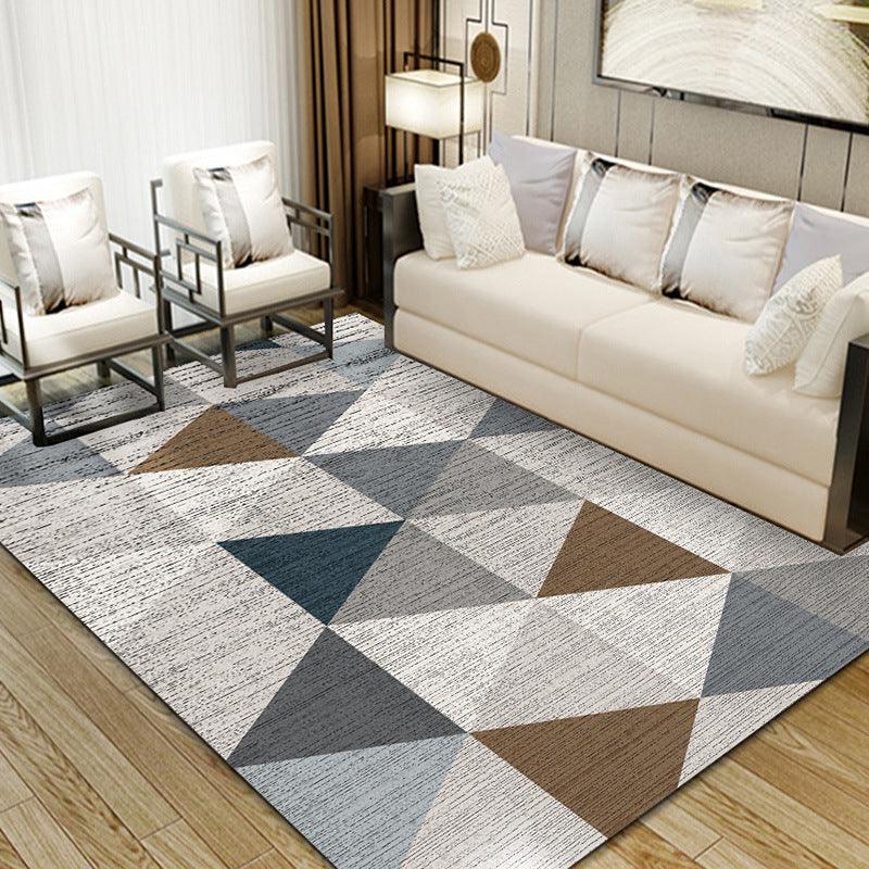Minimalist Style Rug Living Room Modern Geometry
