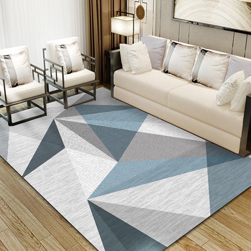 Minimalist Style Rug Living Room Modern Geometry