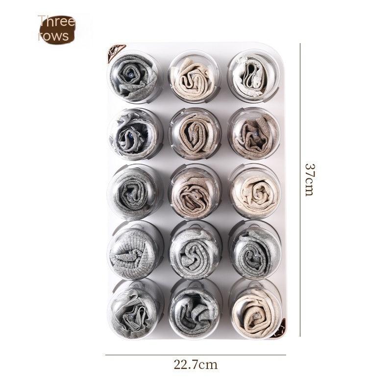 Underwear Storage Box Wall-mounted Panty Socks Storage Wall-mounted Capsule Punch-free Storage Rack Home Storage Gadget
