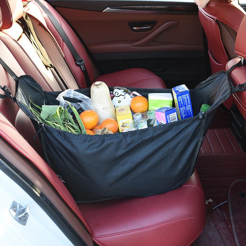 Car rear seat storage bag storage bag