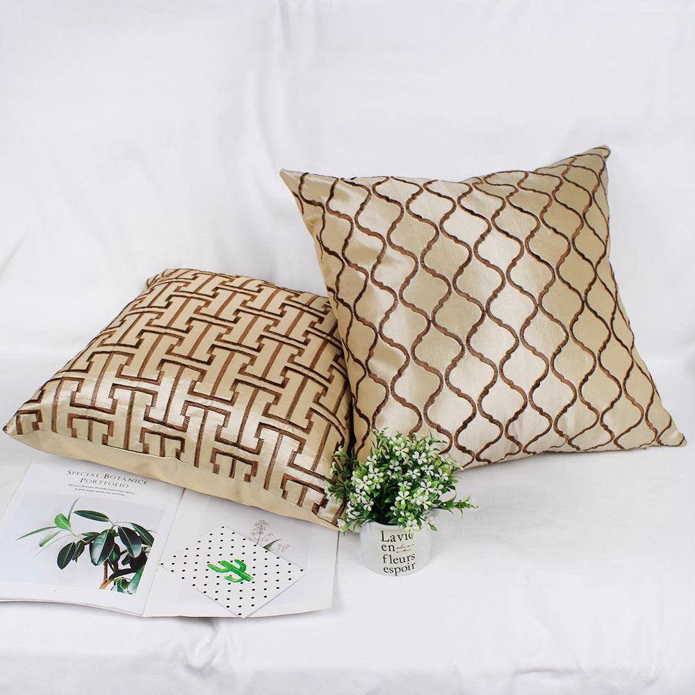 Imitation silk compound embroidery