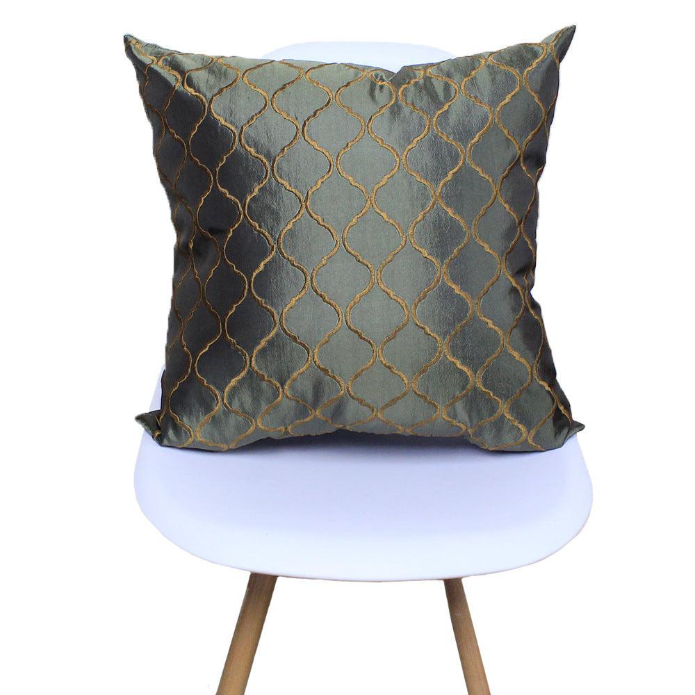 Imitation silk compound embroidery