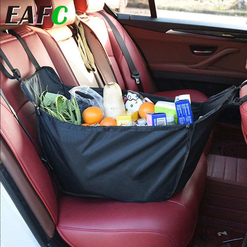 Car rear seat storage bag storage bag